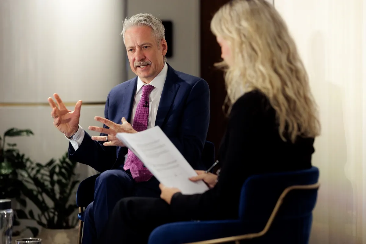 Mining industry leader sharing strategic insights at 121 New York